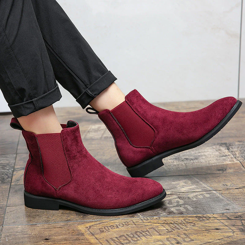 Ankle-Length Chelsea Boots for Men – Stylish & Versatile Footwear - Image 2