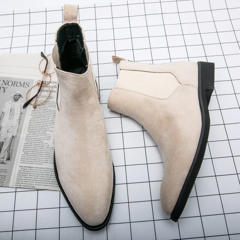 Ankle-Length Chelsea Boots for Men – Stylish & Versatile Footwear - Image 4