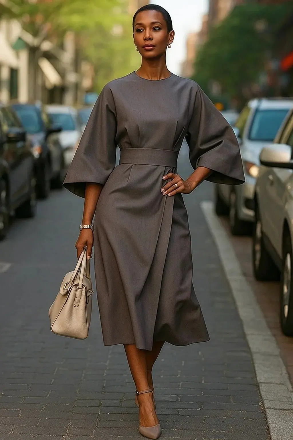 Belted Maxi Dress for Women – Effortless Elegance & Versatility - Image 6