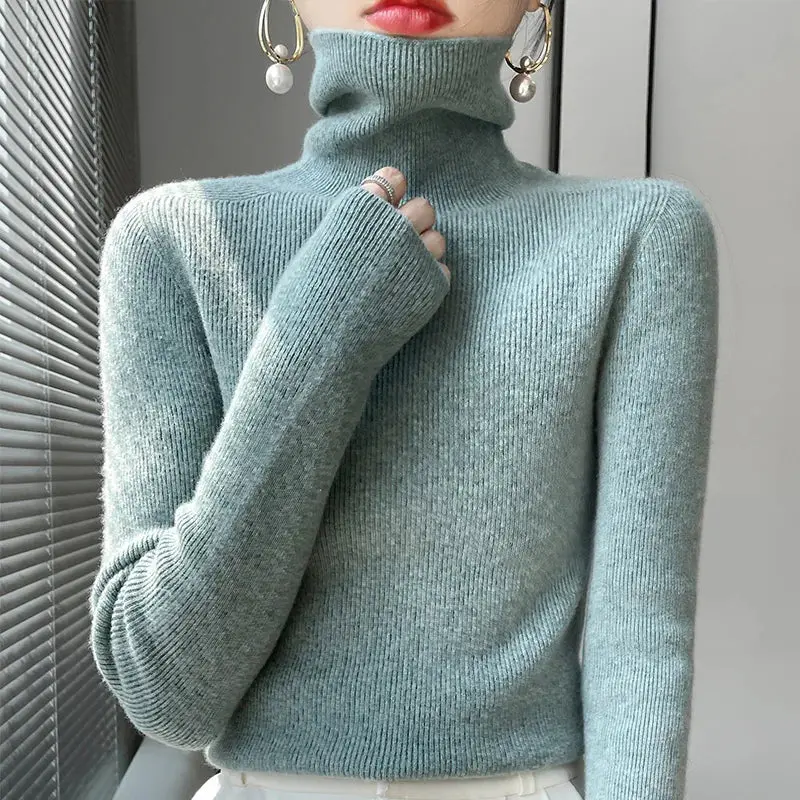 Modern Turtleneck Sweater for Women – Cozy & Effortlessly Stylish - Image 17