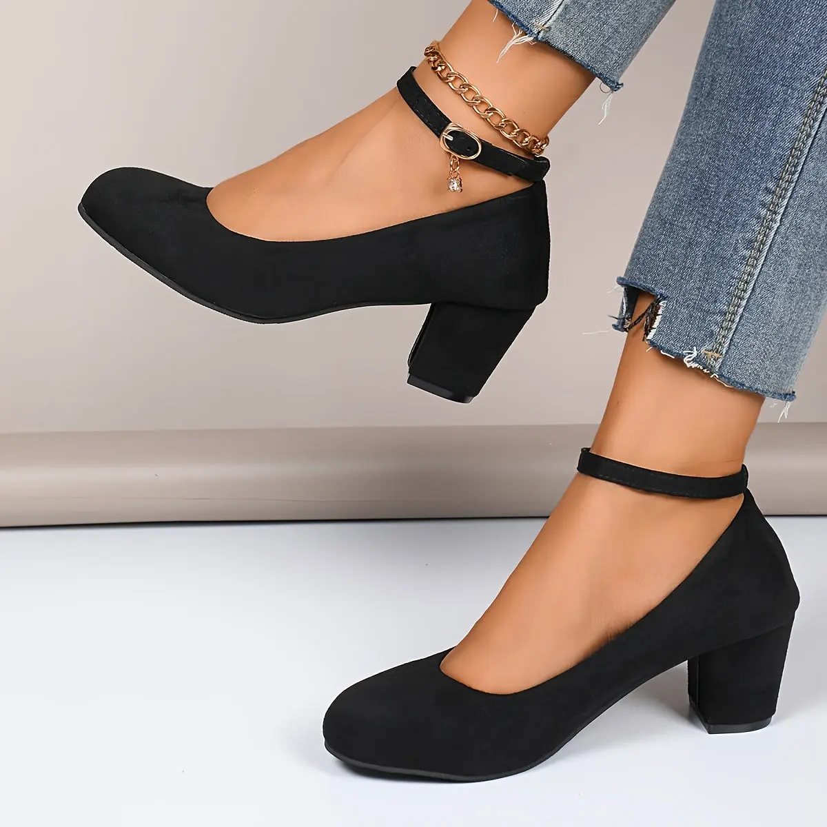 Block Heel Pumps for Women – Elegant & Versatile Style - Image 3