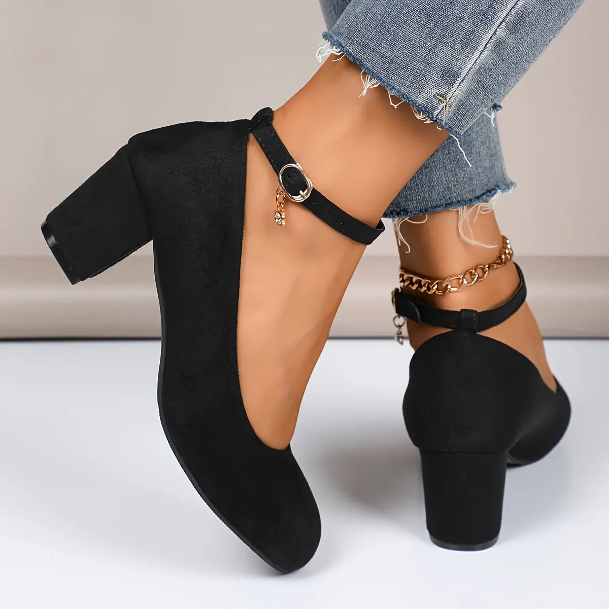 Block Heel Pumps for Women – Elegant & Versatile Style - Image 5