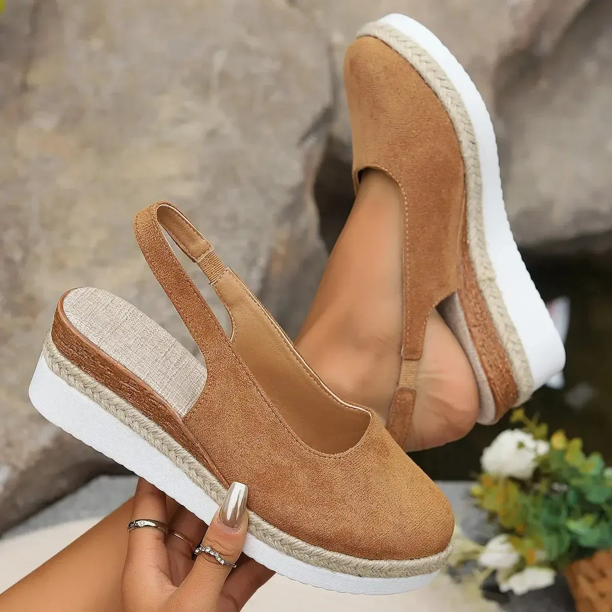 Bohemian Wedge Sandals for Women – Stylish & Comfortable Summer Footwear