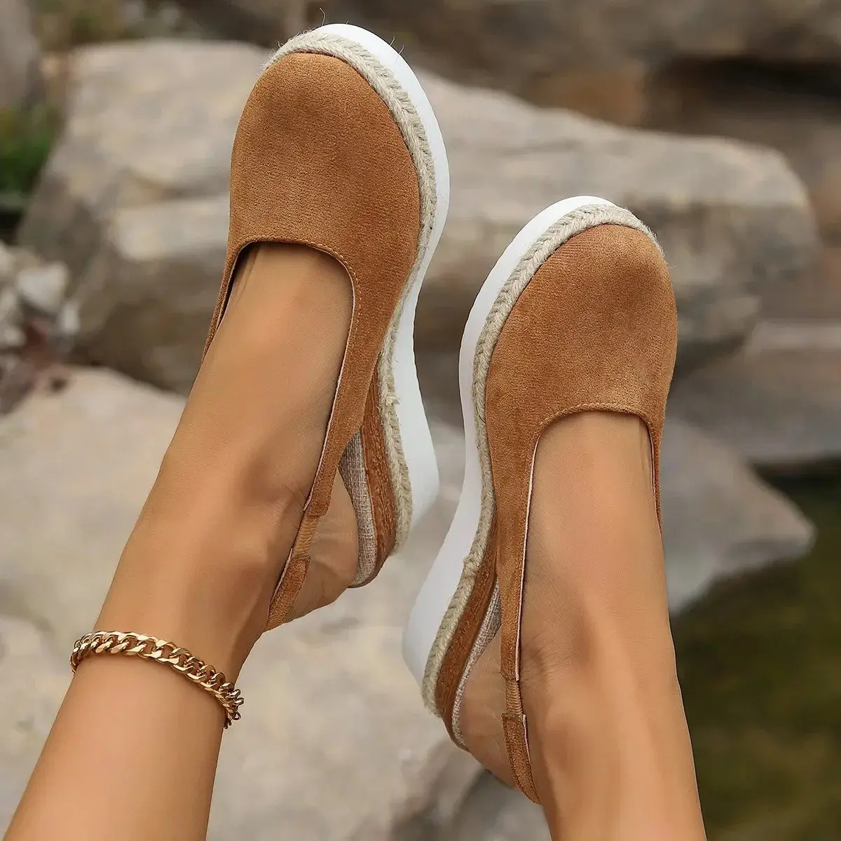 Bohemian Wedge Sandals for Women – Stylish & Comfortable Summer Footwear - Image 5