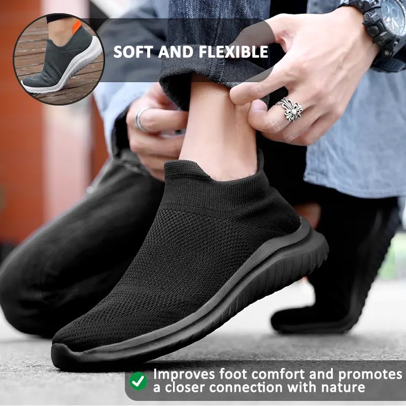 Breathable Knit Sneakers for Men and Women – Stylish & Versatile - Image 4