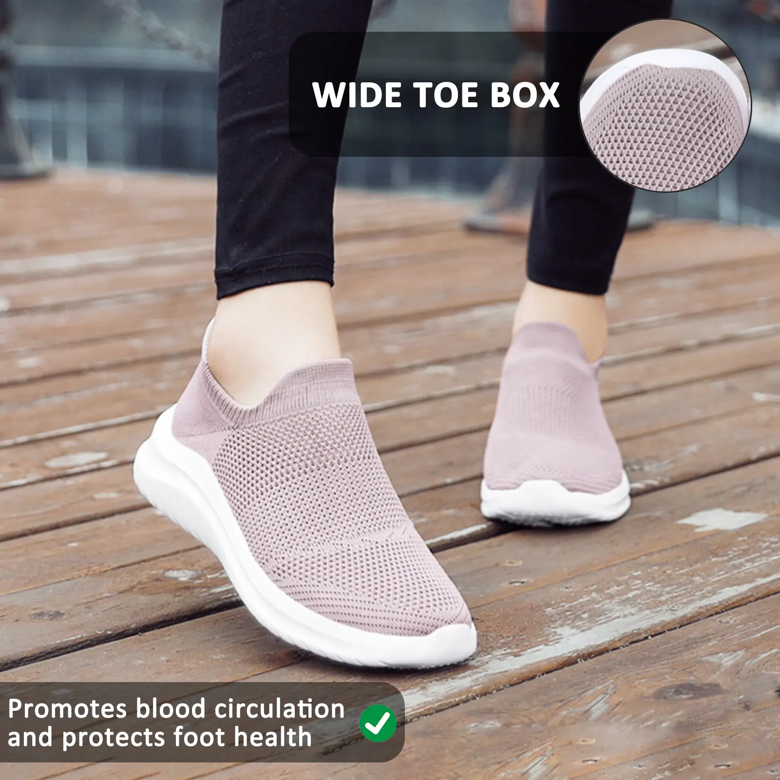 Breathable Knit Sneakers for Men and Women – Stylish & Versatile - Image 5
