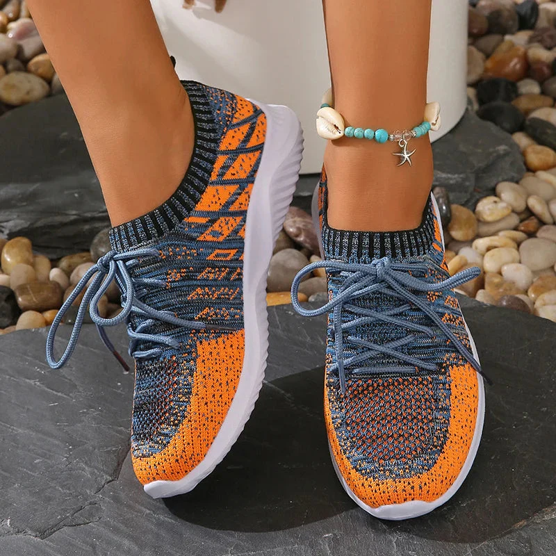 Breathable Knit Sneakers for Women – Lightweight & Comfortable - Image 4