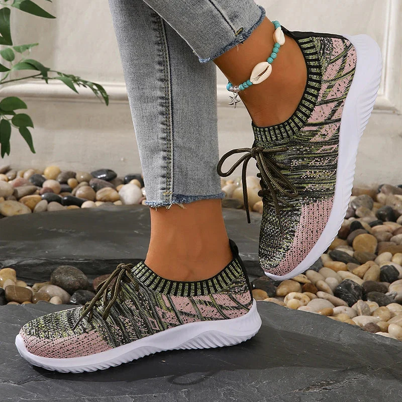 Breathable Knit Sneakers for Women – Lightweight & Comfortable - Image 5