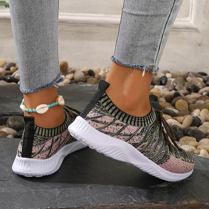 Breathable Knit Sneakers for Women – Lightweight & Comfortable - Image 6