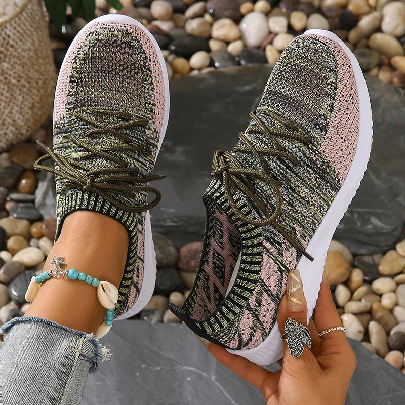 Breathable Knit Sneakers for Women – Lightweight & Comfortable - Image 7