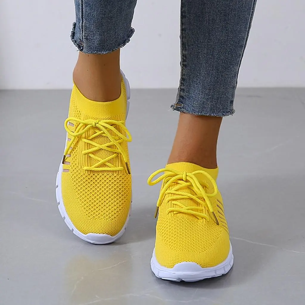 Breathable Knit Sneakers for Women – Lightweight & Comfortable - Image 10