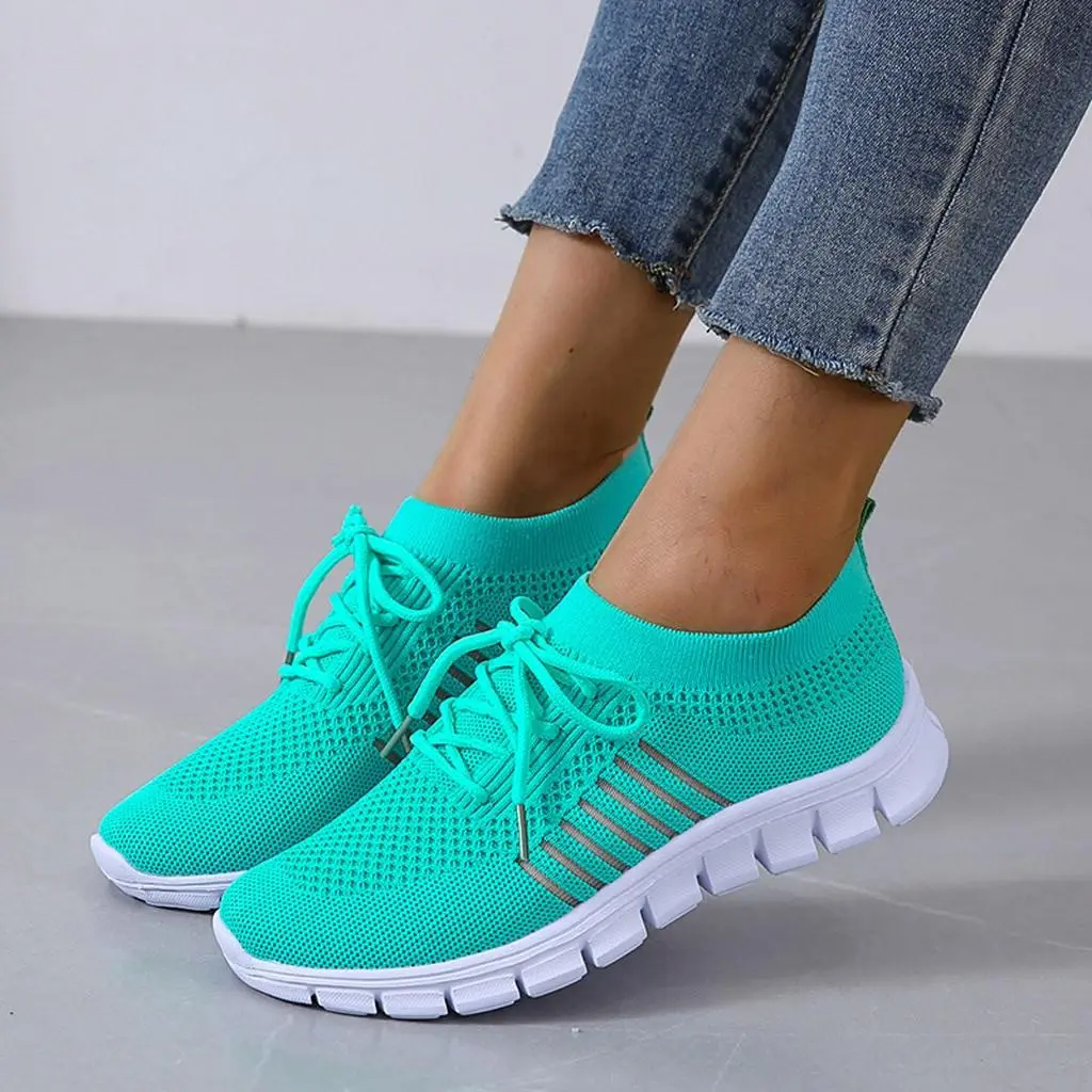 Breathable Knit Sneakers for Women – Lightweight & Comfortable - Image 14