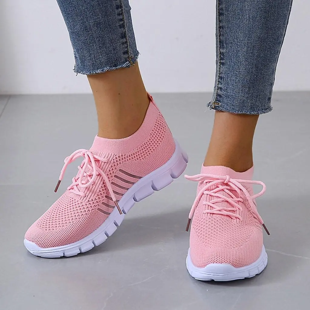 Breathable Knit Sneakers for Women – Lightweight & Comfortable - Image 5