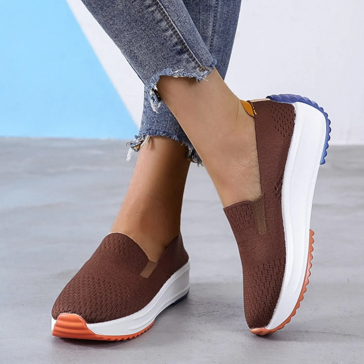Breathable Slip-On Shoes for Women – Lightweight & Comfortable - Image 2