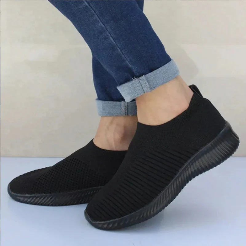Breathable Slip-On Sneakers for Women – Effortless Style & Comfort - Image 3