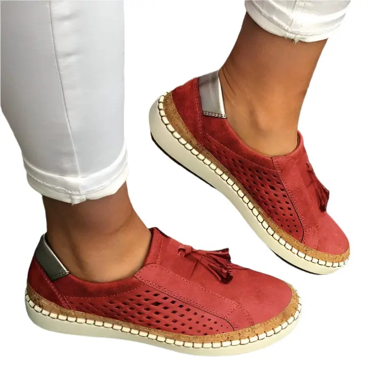 Breathable Slip-On Sneakers for Women – Stylish & Comfortable Fit - Image 3