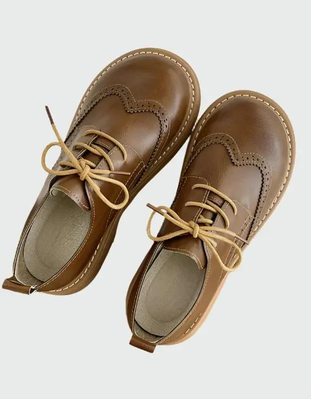 Brogue Style Oxford Shoes for Women – Wide-Fit Comfort & Elegant Design - Image 6