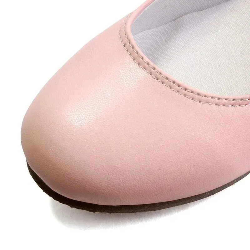Buckle Strap Black Ballet Flats for Women – Stylish & Comfortable Everyday Footwear - Image 6