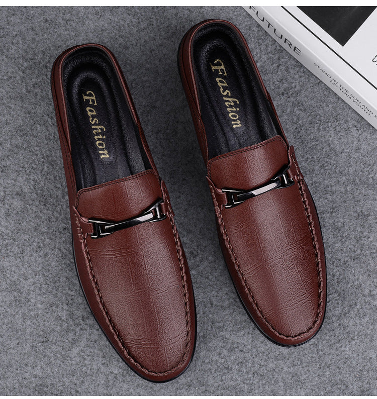 Check Slip-On Loafers for Men – Stylish & Comfortable Design - Image 10