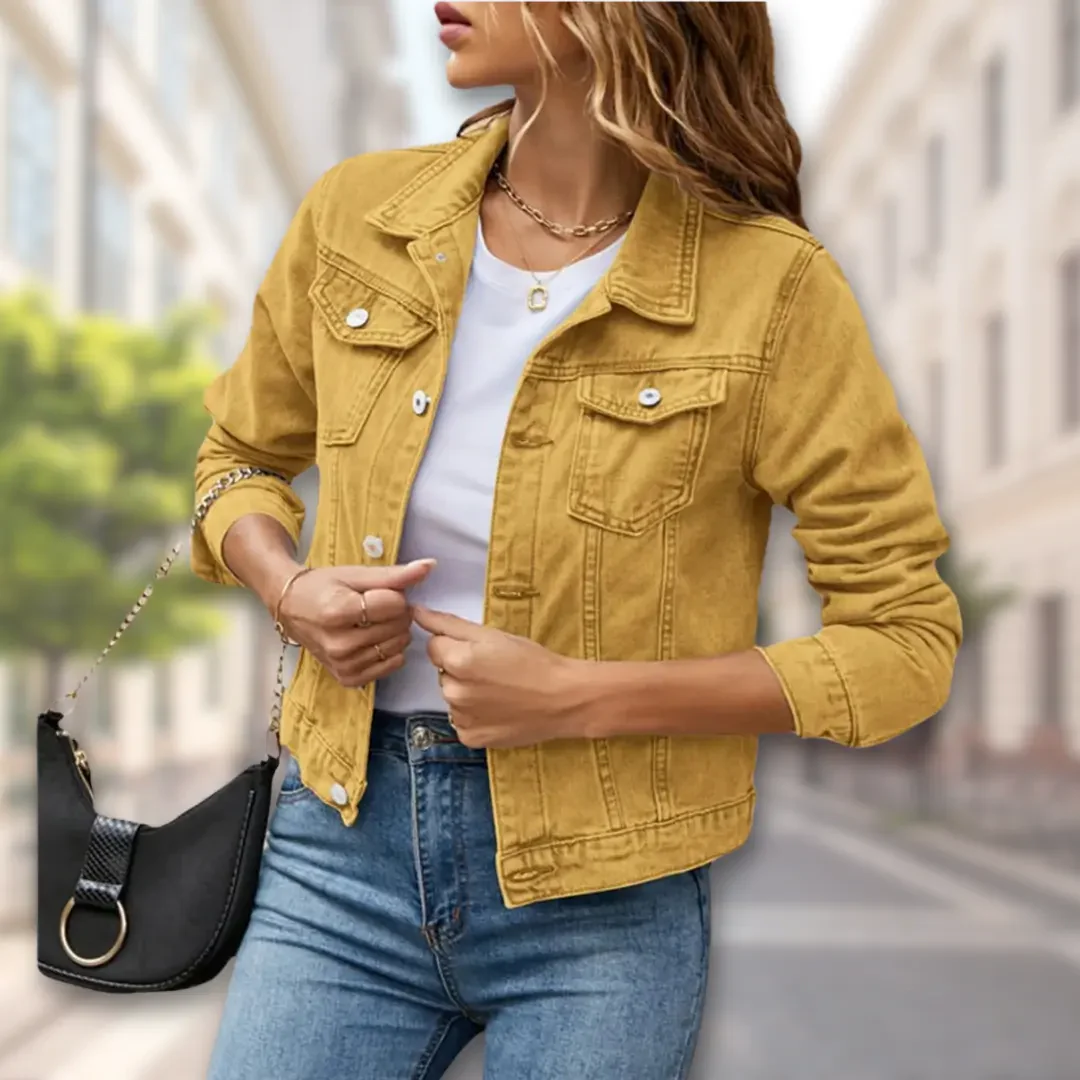 Chic Button-Up Jacket for Women – Effortlessly Stylish & Versatile - Image 6