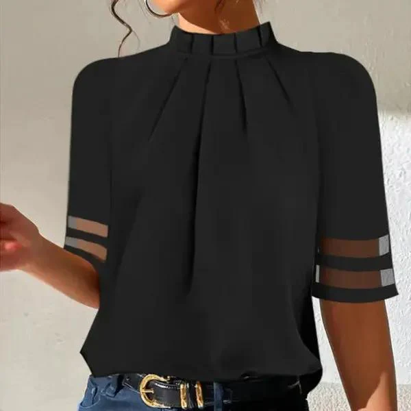 Chic Off-Shoulder Blouse for Women – Effortless Elegance & Comfort - Image 2