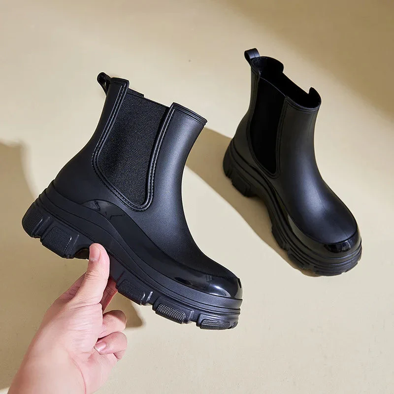 Chunky Ankle Chelsea Boots for Women – Comfort & Support - Image 3