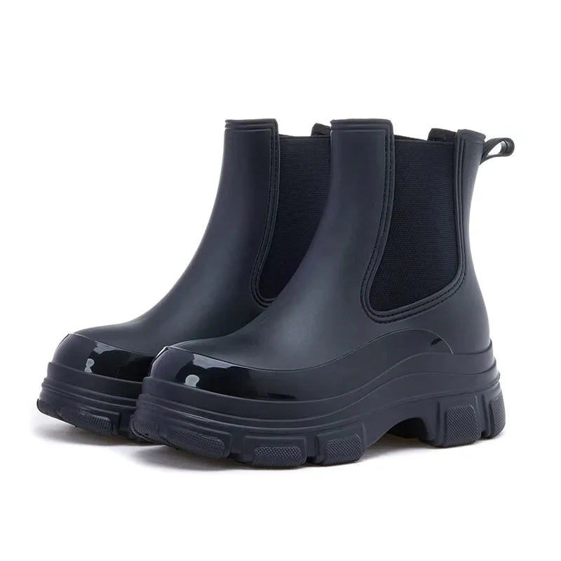 Chunky Ankle Chelsea Boots for Women – Comfort & Support - Image 4