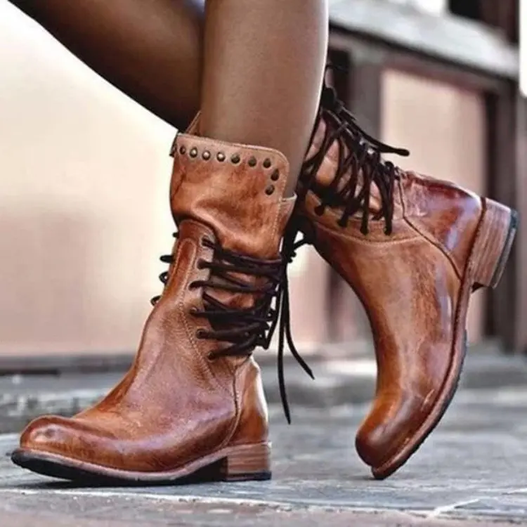 Chunky Heel Ankle Boots for Women – Stylish & Comfortable - Image 2