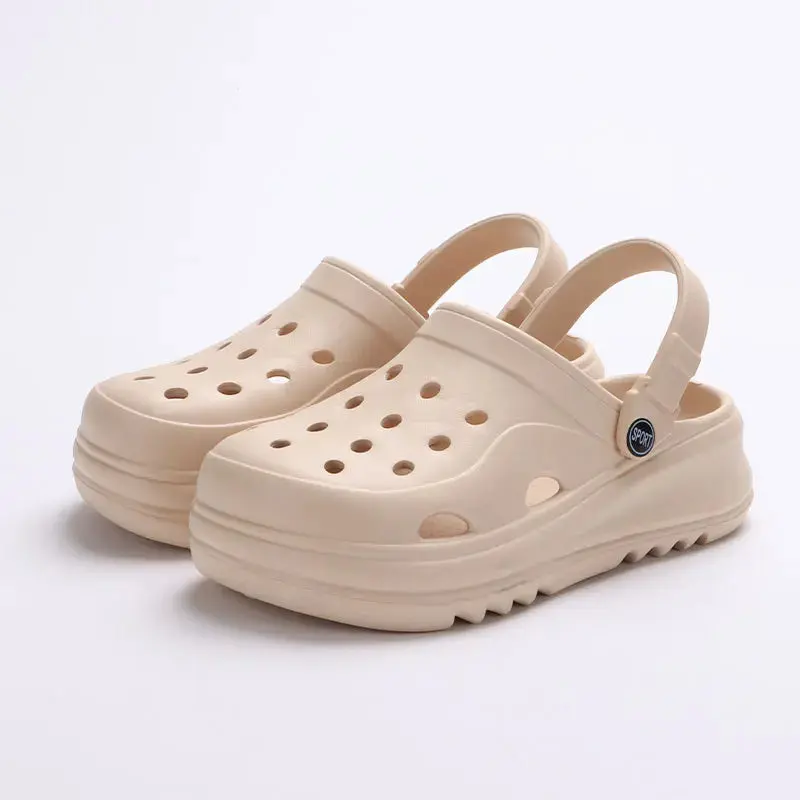 Chunky Platform Clogs for Women – Stylish & Non-Slip Comfort