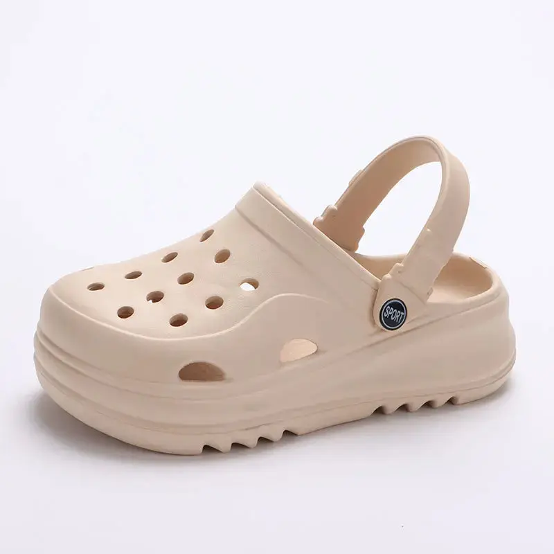 Chunky Platform Clogs for Women – Stylish & Non-Slip Comfort - Image 3