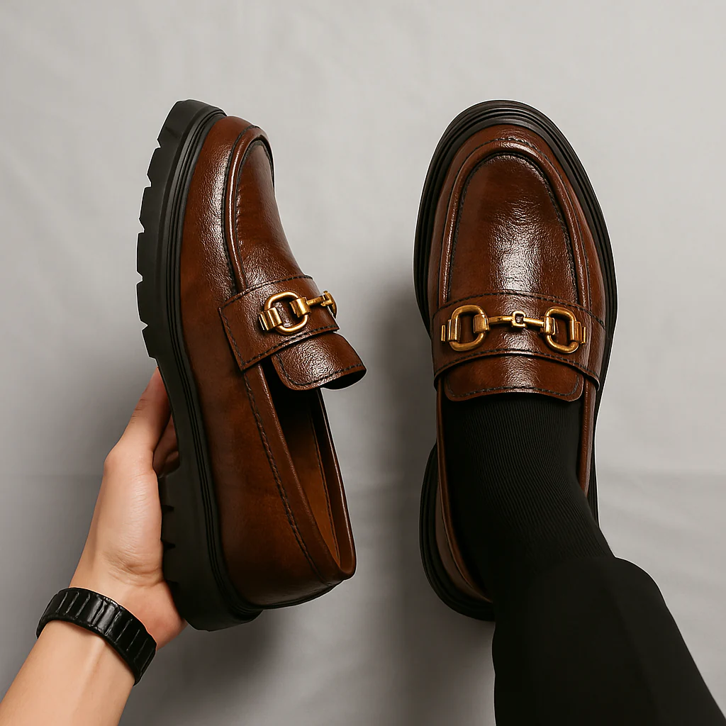 Chunky Sole Loafers for Men – Stylish & Comfortable Slip-On - Image 10