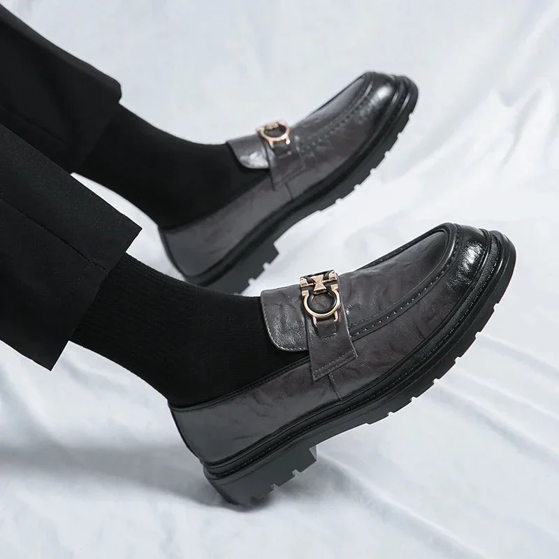 Chunky Sole Loafers for Men – Stylish & Comfortable Slip-On - Image 31
