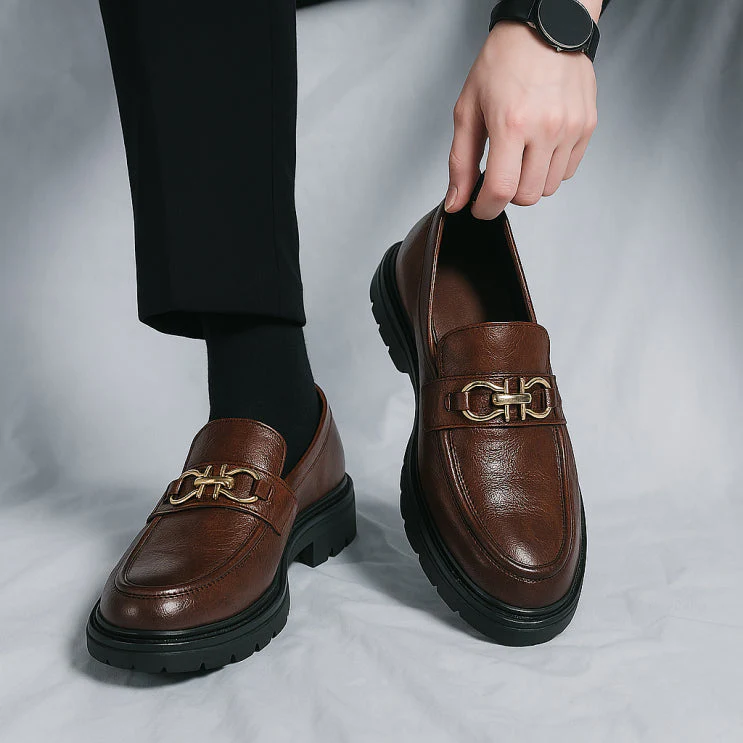 Chunky Sole Loafers for Men – Stylish & Comfortable Slip-On - Image 9