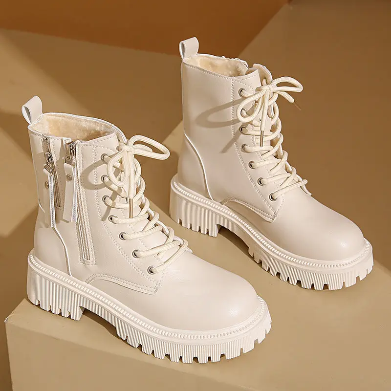 Classic Martin Boots for Women – Stylish & Versatile - Image 3