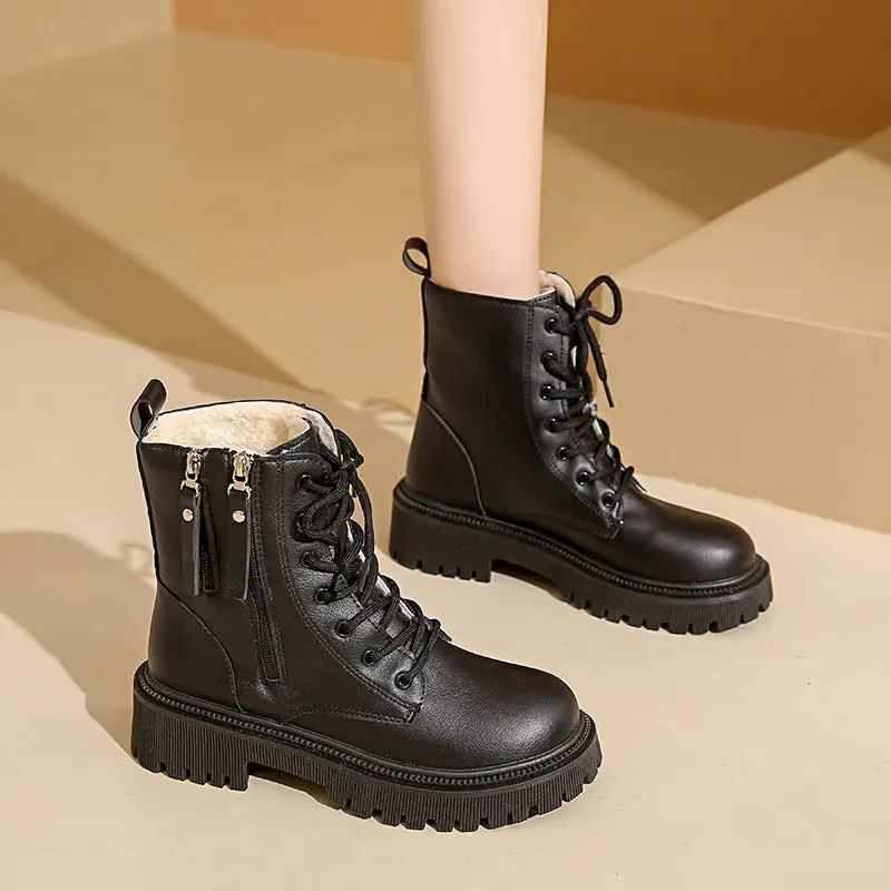 Classic Martin Boots for Women – Stylish & Versatile - Image 4