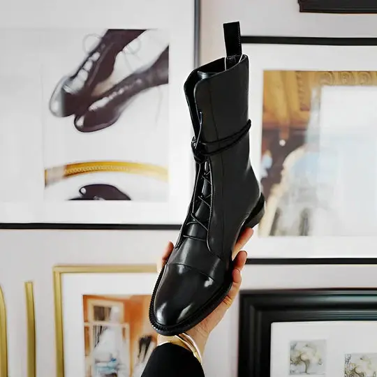 Classic Mid-High Boots for Women – Timeless Style & Comfort - Image 6