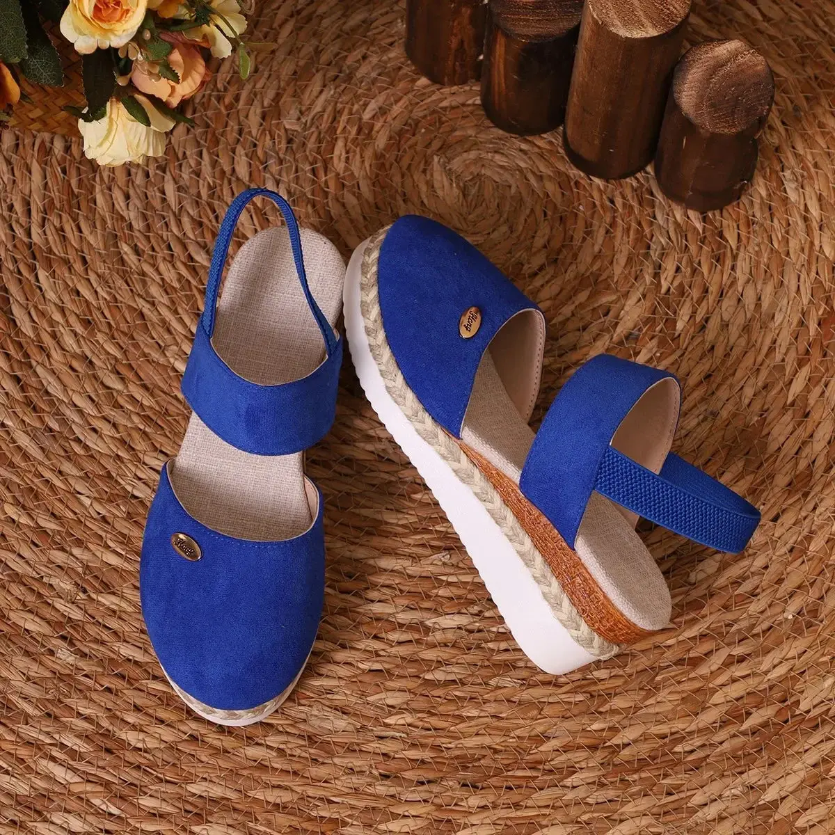 Closed Toe Wedge Sandals for Women – Stylish & Comfortable Wedge Heels - Image 5