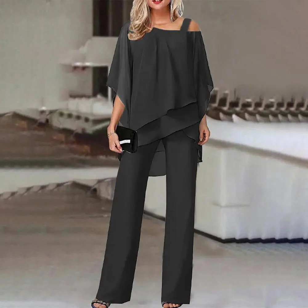 Cold Shoulder Jumpsuit for Women – Elegant & Versatile Design