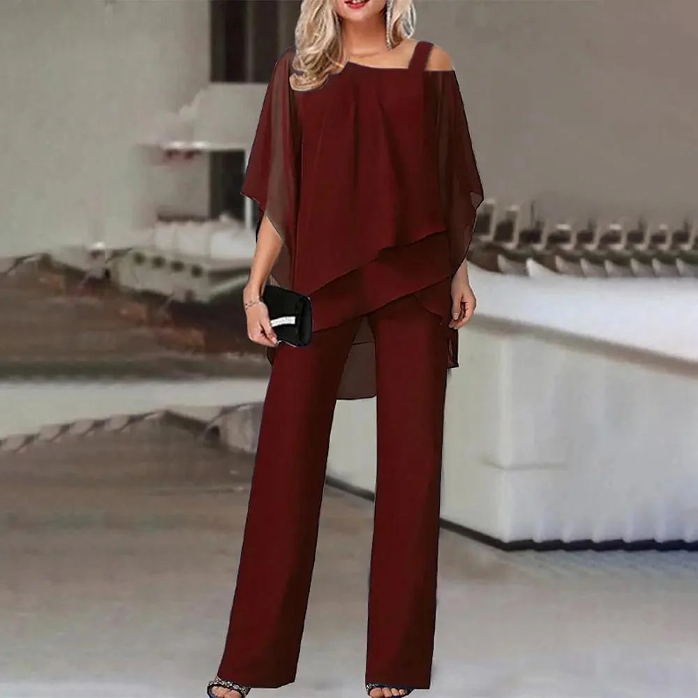 Cold Shoulder Jumpsuit for Women – Elegant & Versatile Design - Image 3