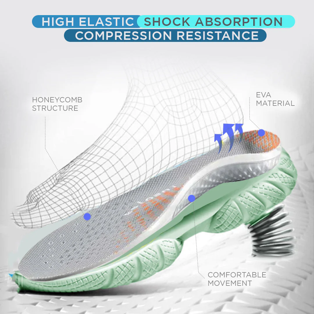 Contoured Full-Length Orthopedic Insoles – Arch Support & Cushioning - Image 3