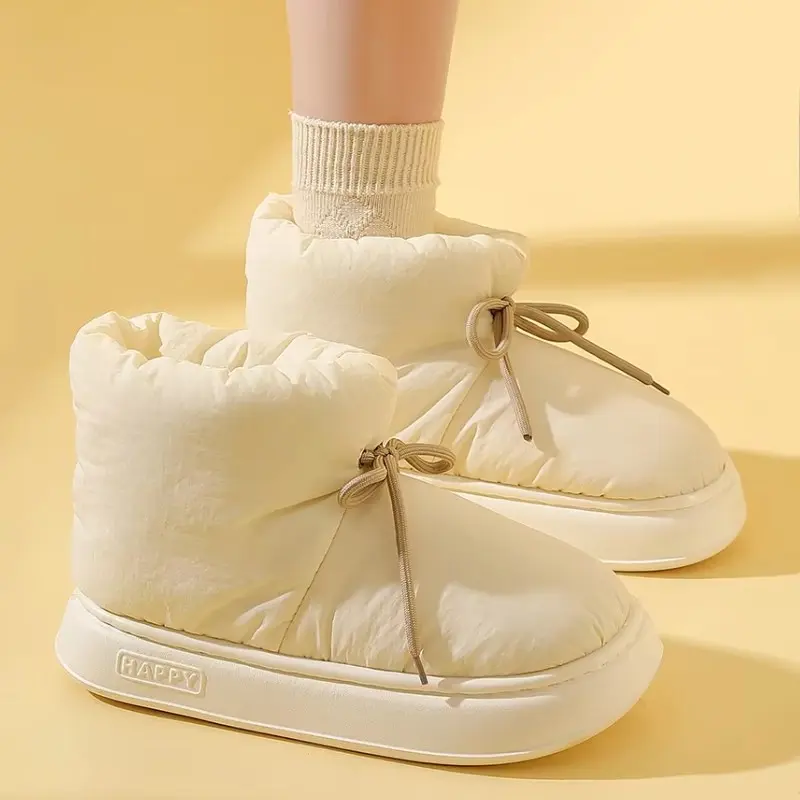 Cozy High-Top Slippers for Women – Warm & Comfortable - Image 3