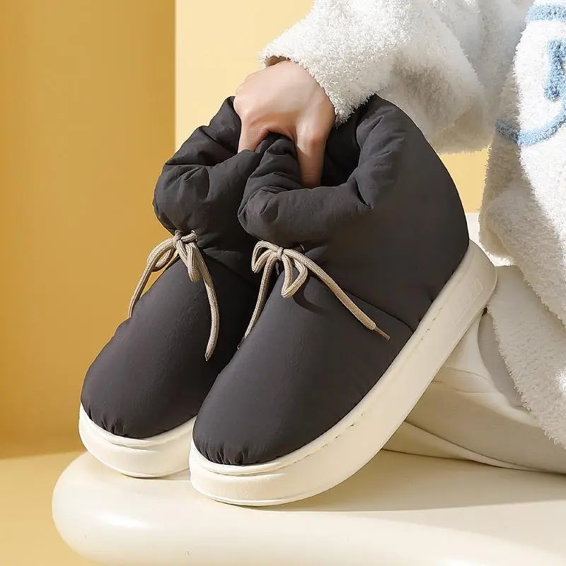 Cozy High-Top Slippers for Women – Warm & Comfortable - Image 4