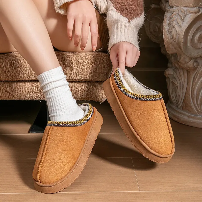 Cozy Plush Slippers for Women – Warm & Non-Slip Design - Image 5