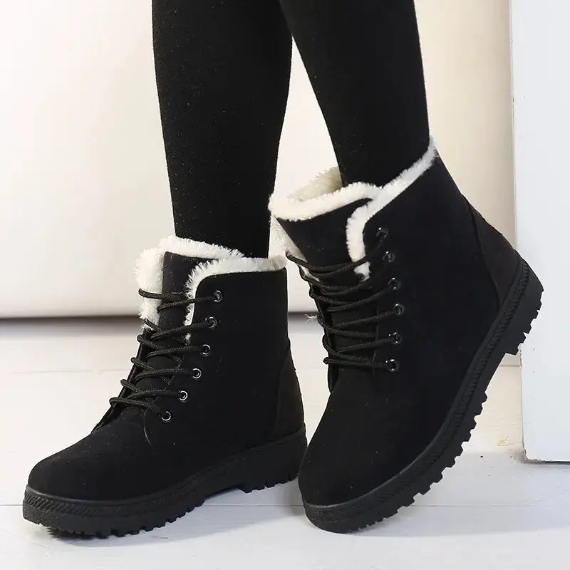 Cozy Short Ankle Boots for Women – Stylish & Warm - Image 3