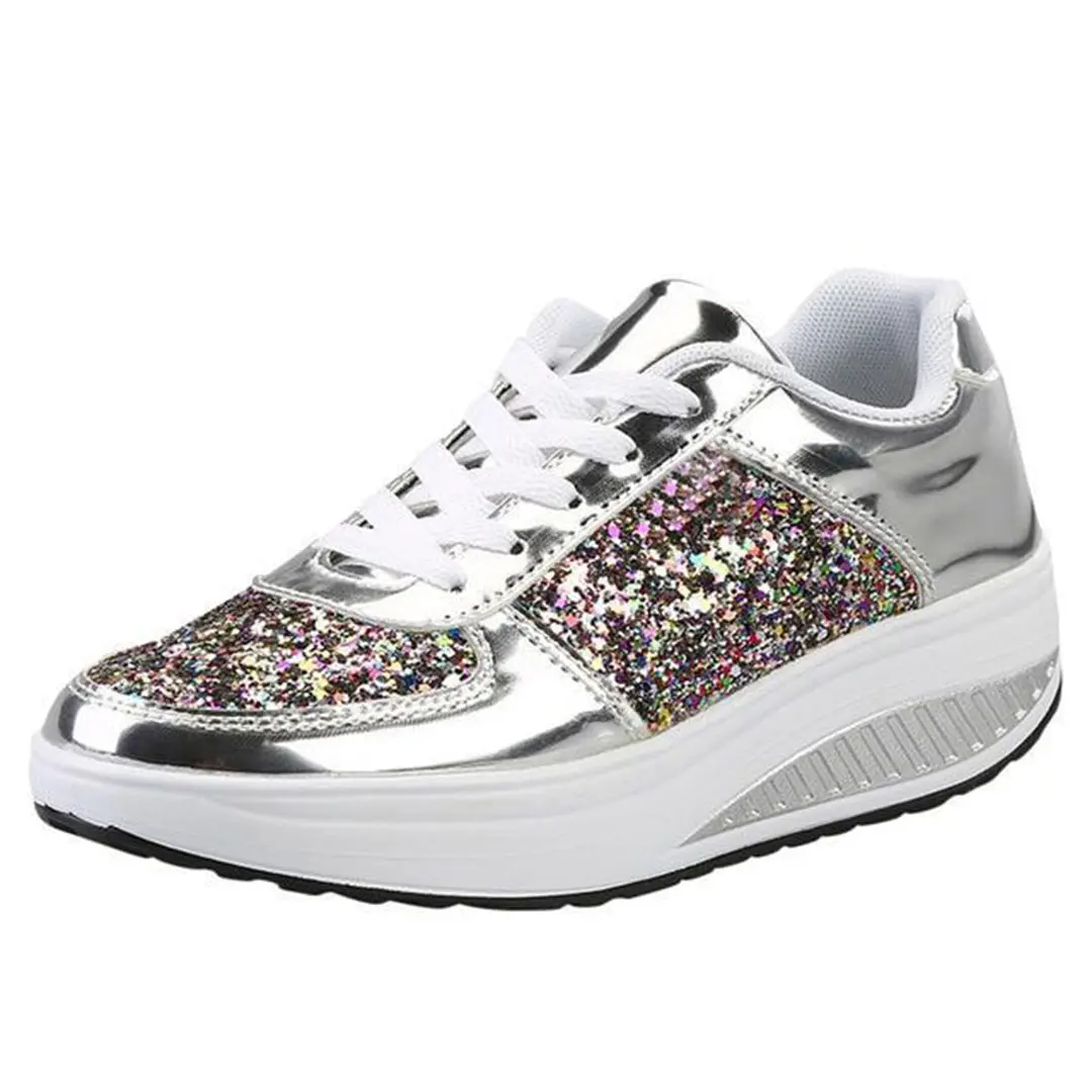 Cushioned Platform Sneakers for Women – Stylish Design & Comfortable Fit - Image 6