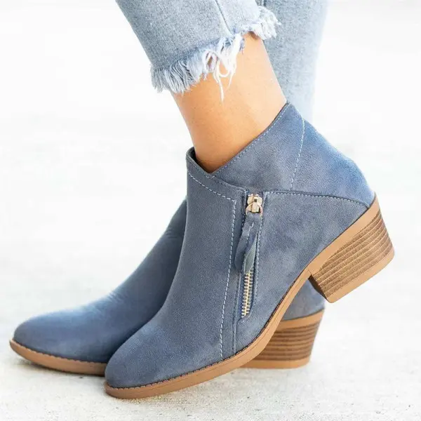 Elegant Black Ankle Boots for Women – Stylish & Comfortable Booties - Image 2
