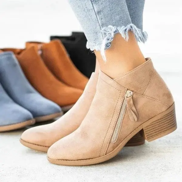 Elegant Black Ankle Boots for Women – Stylish & Comfortable Booties - Image 3