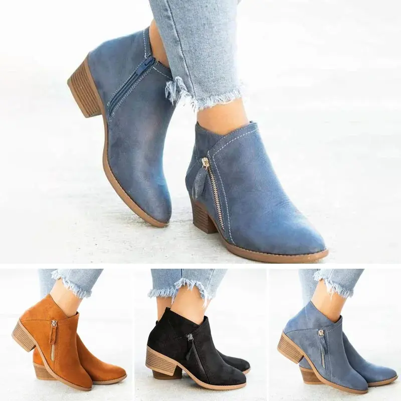 Elegant Black Ankle Boots for Women – Stylish & Comfortable Booties - Image 6