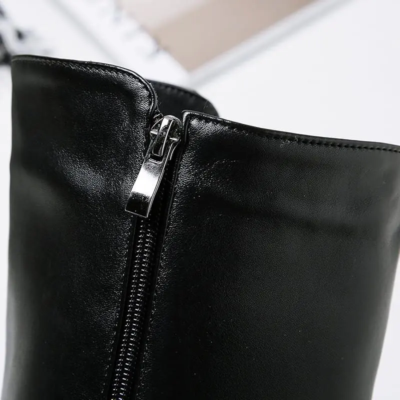 Elegant Knee High Boots for Women – Stylish & Comfortable in Black or Brown - Image 9