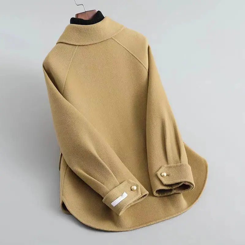 Elegant Pearl Button Coat for Women – Chic & Timeless Style - Image 5